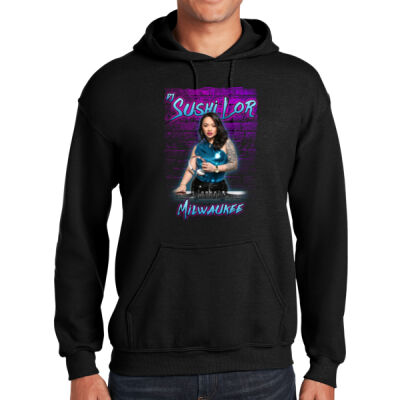 DJ Sushi Lor - Heavy Blend Hooded Sweatshirt Thumbnail