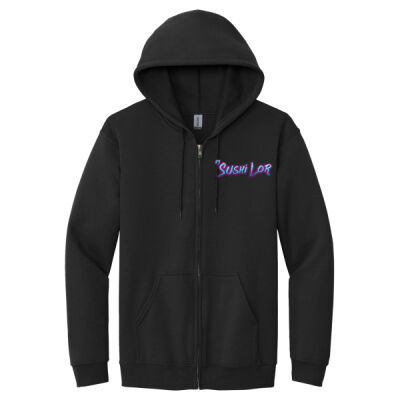 DJ Sushi Lor - Heavy Blend Full Zip Hooded Sweatshirt Thumbnail
