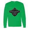 Heavy Cotton 100% Cotton Long Sleeve T Shirt Thumbnail