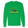 Heavy Cotton 100% Cotton Long Sleeve T Shirt Thumbnail