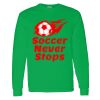 Heavy Cotton 100% Cotton Long Sleeve T Shirt Thumbnail