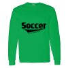 Heavy Cotton 100% Cotton Long Sleeve T Shirt Thumbnail