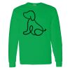 Heavy Cotton 100% Cotton Long Sleeve T Shirt Thumbnail