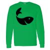 Heavy Cotton 100% Cotton Long Sleeve T Shirt Thumbnail