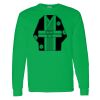 Heavy Cotton 100% Cotton Long Sleeve T Shirt Thumbnail
