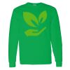 Heavy Cotton 100% Cotton Long Sleeve T Shirt Thumbnail