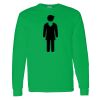 Heavy Cotton 100% Cotton Long Sleeve T Shirt Thumbnail