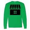 Heavy Cotton 100% Cotton Long Sleeve T Shirt Thumbnail