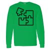 Heavy Cotton 100% Cotton Long Sleeve T Shirt Thumbnail