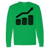 Heavy Cotton 100% Cotton Long Sleeve T Shirt Thumbnail