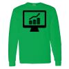 Heavy Cotton 100% Cotton Long Sleeve T Shirt Thumbnail