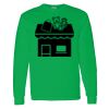 Heavy Cotton 100% Cotton Long Sleeve T Shirt Thumbnail