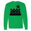 Heavy Cotton 100% Cotton Long Sleeve T Shirt Thumbnail