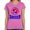Ladies Heavy Cotton 100% Cotton T Shirt Thumbnail
