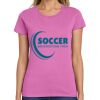 Ladies Heavy Cotton 100% Cotton T Shirt Thumbnail