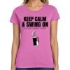 Ladies Heavy Cotton 100% Cotton T Shirt Thumbnail