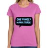 Ladies Heavy Cotton 100% Cotton T Shirt Thumbnail