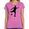 Ladies Heavy Cotton 100% Cotton T Shirt Thumbnail