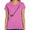 Ladies Heavy Cotton 100% Cotton T Shirt Thumbnail