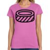 Ladies Heavy Cotton 100% Cotton T Shirt Thumbnail