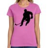 Ladies Heavy Cotton 100% Cotton T Shirt Thumbnail