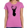 Ladies Heavy Cotton 100% Cotton T Shirt Thumbnail