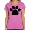 Ladies Heavy Cotton 100% Cotton T Shirt Thumbnail