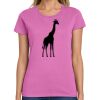 Ladies Heavy Cotton 100% Cotton T Shirt Thumbnail