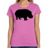 Ladies Heavy Cotton 100% Cotton T Shirt Thumbnail