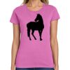 Ladies Heavy Cotton 100% Cotton T Shirt Thumbnail