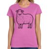Ladies Heavy Cotton 100% Cotton T Shirt Thumbnail