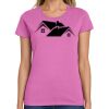 Ladies Heavy Cotton 100% Cotton T Shirt Thumbnail