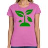 Ladies Heavy Cotton 100% Cotton T Shirt Thumbnail
