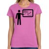 Ladies Heavy Cotton 100% Cotton T Shirt Thumbnail