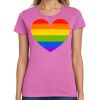 Ladies Heavy Cotton 100% Cotton T Shirt Thumbnail