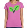 Ladies Heavy Cotton 100% Cotton T Shirt Thumbnail
