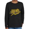 Youth Heavy Cotton 100% Cotton Long Sleeve T Shirt Thumbnail