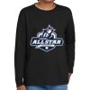 Youth Heavy Cotton 100% Cotton Long Sleeve T Shirt Thumbnail