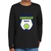 Youth Heavy Cotton 100% Cotton Long Sleeve T Shirt Thumbnail