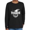 Youth Heavy Cotton 100% Cotton Long Sleeve T Shirt Thumbnail