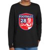 Youth Heavy Cotton 100% Cotton Long Sleeve T Shirt Thumbnail