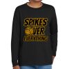 Youth Heavy Cotton 100% Cotton Long Sleeve T Shirt Thumbnail