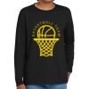 Youth Heavy Cotton 100% Cotton Long Sleeve T Shirt Thumbnail
