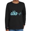 Youth Heavy Cotton 100% Cotton Long Sleeve T Shirt Thumbnail