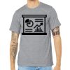 Unisex Heather CVC Short Sleeve Tee Thumbnail